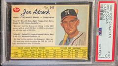 Joe Adcock [Hand Cut] #145 Baseball Cards 1962 Post Canadian Prices