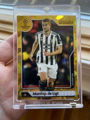 Matthijs De Ligt [Gold] Soccer Cards 2021 Topps Merlin Chrome UEFA Prices