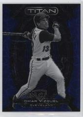 Omar Vizquel [Blue Velocity] #2 Baseball Cards 2023 Panini Chronicles Titan Prices