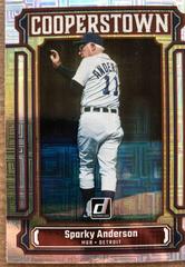 Sparky Anderson [Vector] #CT14 Baseball Cards 2023 Panini Donruss Cooperstown Prices