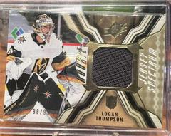 Logan Thompson [Patch] #RJ-LT Hockey Cards 2021 SPx Rookie Jersey Prices