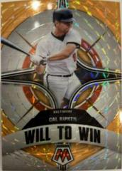 Cal Ripken [Orange Fluorescent] #WW-12 Baseball Cards 2022 Panini Mosaic Will to Win Prices
