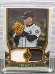 Tom Glavine [Gold] #DR-TG Baseball Cards 2023 Topps Tribute Dual Relics Prices
