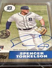 Spencer Torkelson [Gold] #87BA-ST Baseball Cards 2022 Topps Update 1987 Autographs Prices
