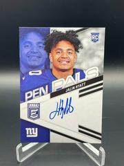 Jalin Hyatt [Blue Ink] #PPJHY Football Cards 2023 Panini Donruss Elite Pen Pals Autographs Prices
