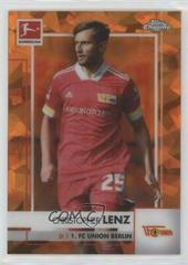 Christopher Lenz [Orange] #13 Soccer Cards 2020 Topps Chrome Bundesliga Sapphire Prices