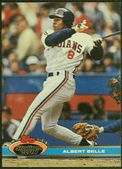 Albert Belle #465 Baseball Cards 1991 Stadium Club Prices