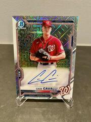 Cade Cavalli #BMA-CC Baseball Cards 2021 Bowman Chrome Mega Box Mojo Autographs Prices