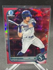 Harry Ford [Red] #BD-137 Baseball Cards 2022 Bowman Draft Prices