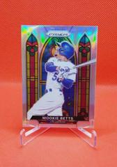 Mookie Betts [Silver Prizm] #SG-2 Baseball Cards 2021 Panini Prizm Stained Glass Prices