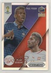 Paul Pogba, Valon Behrami Soccer Cards 2014 Panini Prizm World Cup Matchups Prices