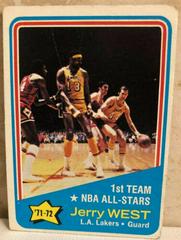 Jerry West All Star Basketball Cards 1972 Topps Prices