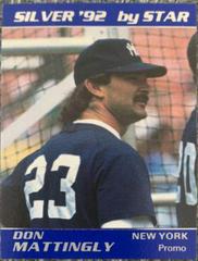 Don Mattingly [Promo] Baseball Cards 1992 Star Silver Edition Prices