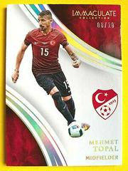 Mehmet Topal [Gold] Soccer Cards 2017 Panini Immaculate Prices