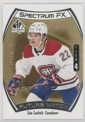 Cole Caufield [Gold] #S-100 Hockey Cards 2021 SP Authentic Spectrum FX Prices