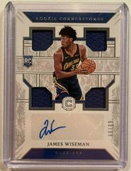 James Wiseman Basketball Cards 2020 Panini Chronicles Rookie Cornerstones Prices