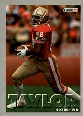 John Taylor #38 Football Cards 1993 Fleer Prices