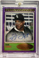 Frank Thomas [Purple] #BC2-FT Baseball Cards 2018 Topps Brooklyn Collection Autographs Prices
