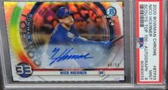 Nico Hoerner [Autograph] Baseball Cards 2020 Bowman Chrome Scouts' Top 100 Prices