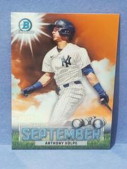 Anthony Volpe [Orange] #SOS-14 Baseball Cards 2023 Bowman Sights on September Prices