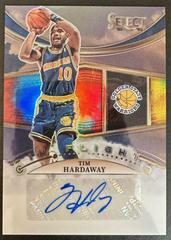 Tim Hardaway [Tie Dye] Basketball Cards 2022 Panini Select In Flight Signatures Prices