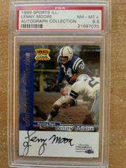 Lenny Moore Football Cards 1999 Sports Illustrated Autograph Collection Prices