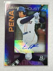Jeremy Pena [Autograph Purple] #TOP-52 Baseball Cards 2020 Bowman Platinum Top Prospects Prices