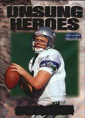 Jon Kitna Football Cards 1999 Fleer Unsung Heroes Prices