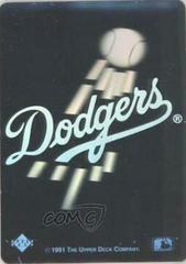 Los Angeles Dodgers [Hologram] Baseball Cards 1991 Upper Deck Prices