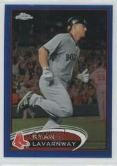 Ryan Lavarnway [Blue Refractor] #5 Baseball Cards 2012 Topps Chrome Prices
