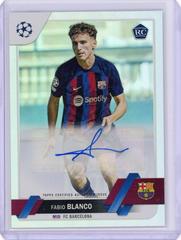 Fabio Blanco Soccer Cards 2022 Topps UEFA Club Competitions Autographs Prices