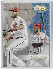 Bryce Harper [Class 1 5x7] Baseball Cards 2017 Topps Gold Label Prices