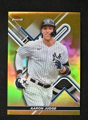 Aaron Judge [Gold] #74 Baseball Cards 2022 Topps Finest Prices