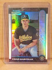 Chad Harville [Refractor] Baseball Cards 1999 Bowman Chrome Gold Prices