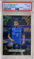 Kylian Mbappe [Camo] Soccer Cards 2017 Panini Select Unlimited Potential Prices