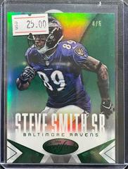 Steve Smith Sr. [Green] #9 Football Cards 2014 Panini Certified Prices