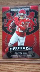 Tyreek Hill [Red] #CR10 Football Cards 2020 Panini Rookies & Stars Crusade Prices