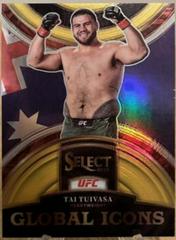 Tai Tuivasa [Gold] #1 Ufc Cards 2023 Panini Select UFC Global Icons Prices