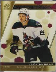 Jack McBain [Limited Gold] #123 Hockey Cards 2022 SP Authentic Prices