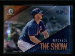 Peter Alonso [Orange Refractor] #RFTS-11 Baseball Cards 2019 Bowman Chrome Ready for the Show Prices