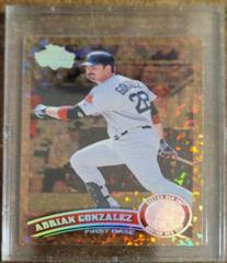 Adrian Gonzalez [Cognac Diamond Anniversary] #US1 Baseball Cards 2011 Topps Update Prices
