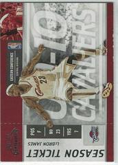 LeBron James Basketball Cards 2009 Playoff Contenders Prices