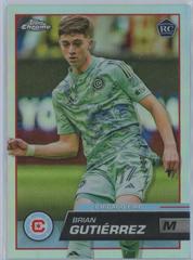 Brian Gutierrez [Refractor] Soccer Cards 2023 Topps Chrome MLS Prices
