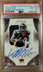 Von Miller [Jersey Autograph] #214 Football Cards 2011 Panini Crown Royale Prices