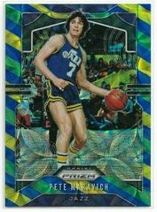 Pete Maravich [Blue, Yellow, Green] Basketball Cards 2019 Panini Prizm Prices