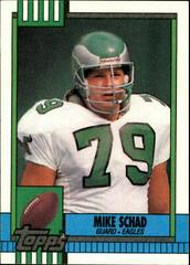Mike Schad Football Cards 1990 Topps Prices