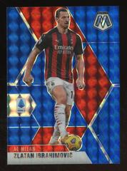 Zlatan Ibrahimovic [Blue Mosaic] #1 Soccer Cards 2020 Panini Mosaic Serie A Prices