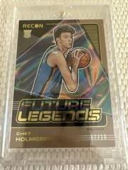 Chet Holmgren [Gold] #15 Basketball Cards 2022 Panini Recon Future Legends Prices