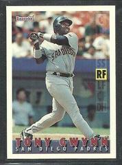 Tony Gwynn #30 Baseball Cards 1995 Bazooka Prices
