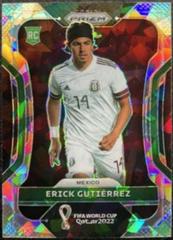 Erick Gutierrez [Ice] #150 Soccer Cards 2022 Panini Prizm World Cup Prices
